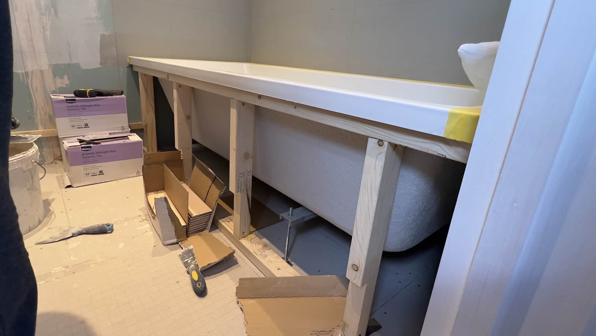 Bath frame